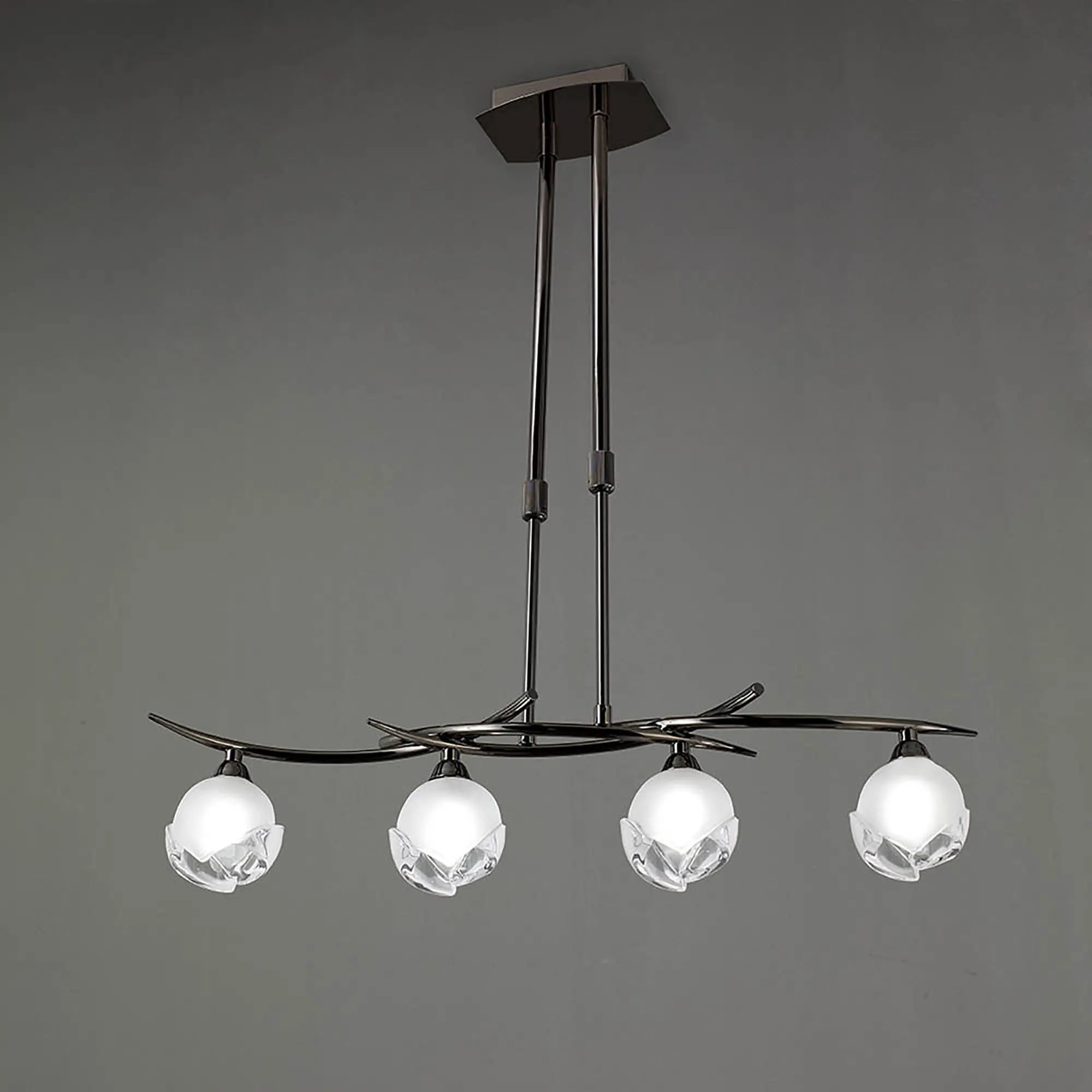 Fragma Black Chrome Ceiling Lights Mantra Linear Fittings Fragma Black Chrome Ceiling Lights Mantra Linear Fittings